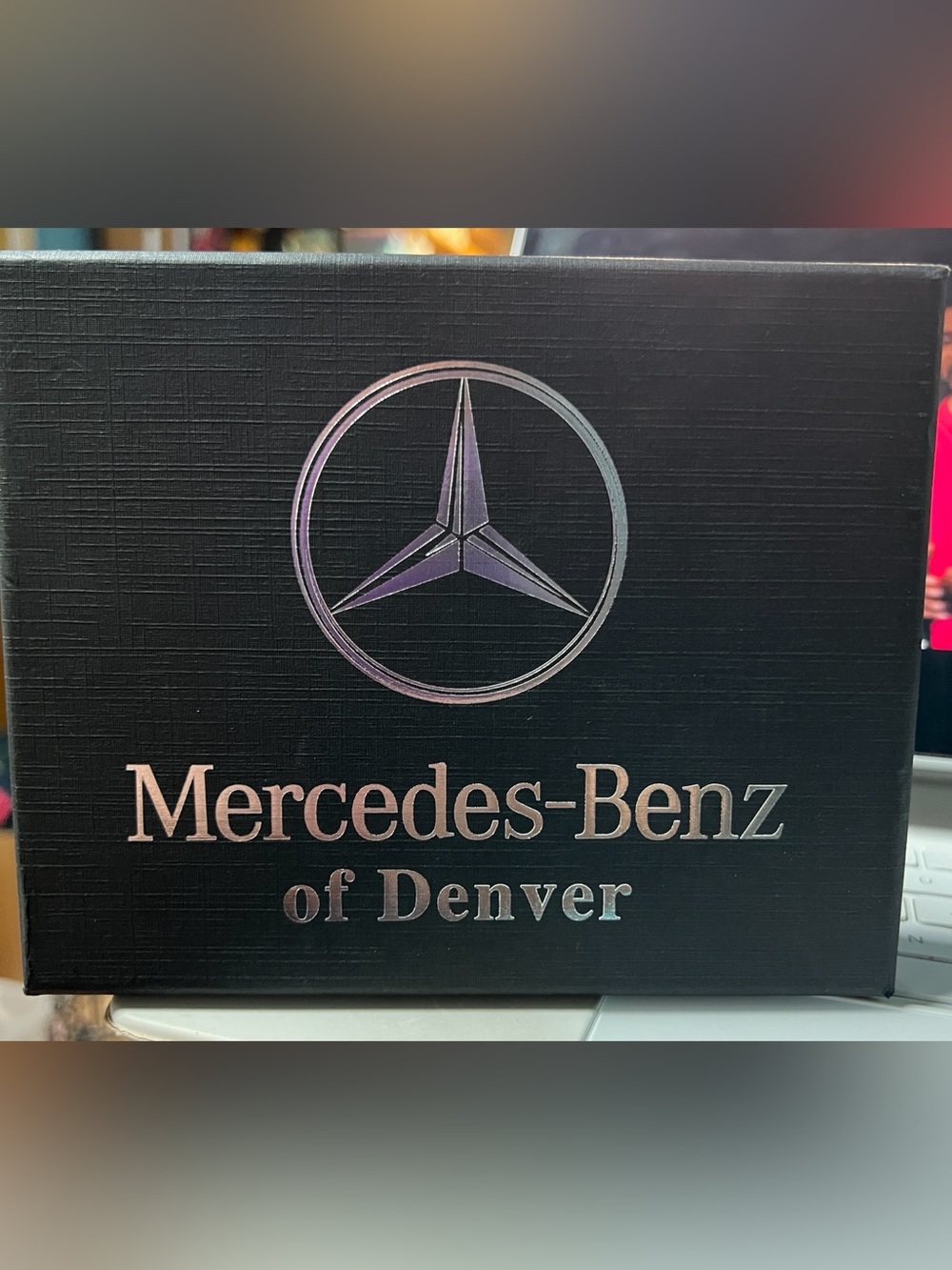 Mercedes-Benz of Denver Presentation Box w/ Pen & Keychains